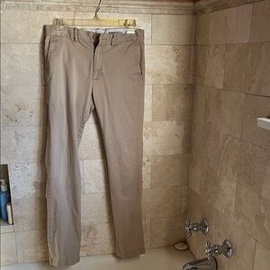 Boys 16 crewcuts Tan chinos